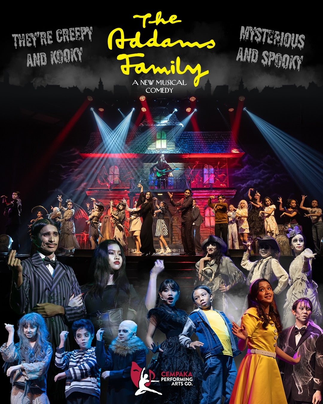 Behind the Music of The Addams Family Musical Comedy: Kawai Malaysia Supporting Local Performing Arts