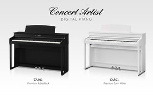 New Arrival : Concert Artist CA401 & CA501 Digital Pianos