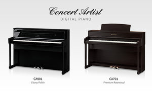 Kawai announces new Concert Artist CA901 & CA701 digital pianos